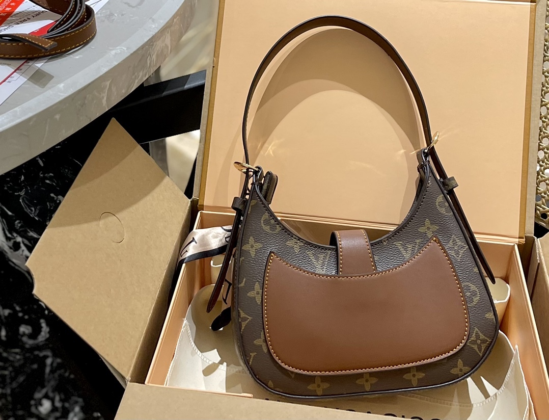 Louis new arrival Bagatelle bag size:  22 cm