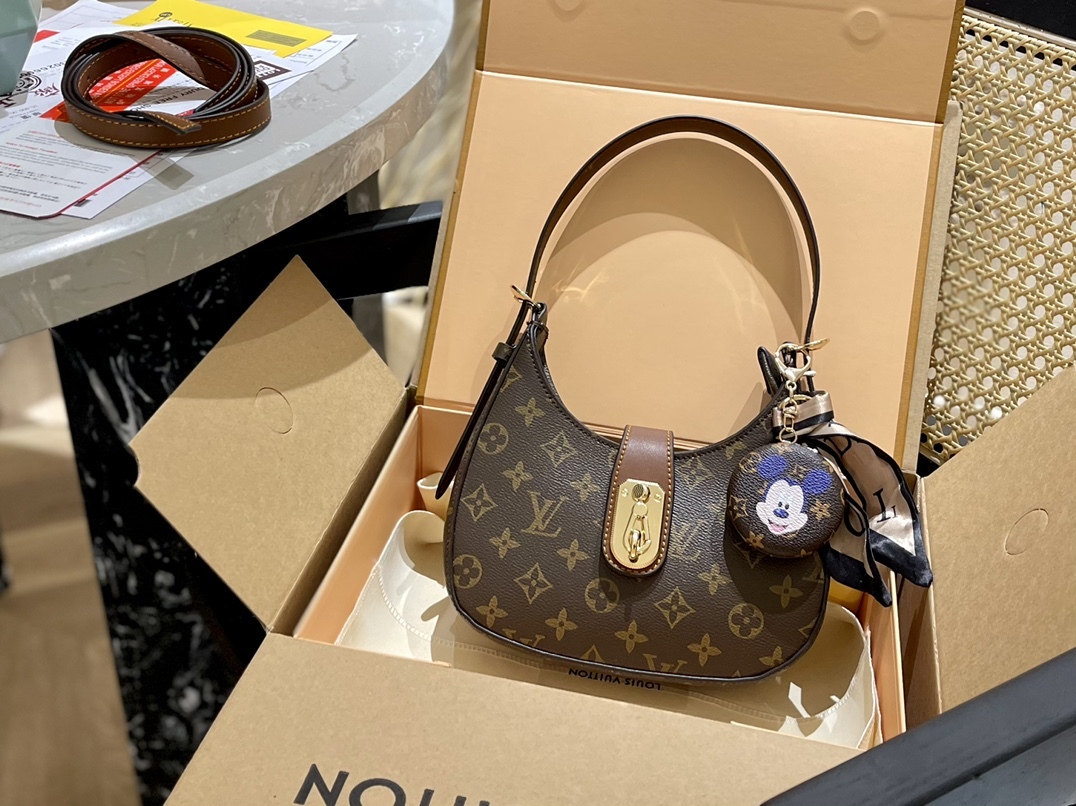 Louis new arrival Bagatelle bag size:  22 cm