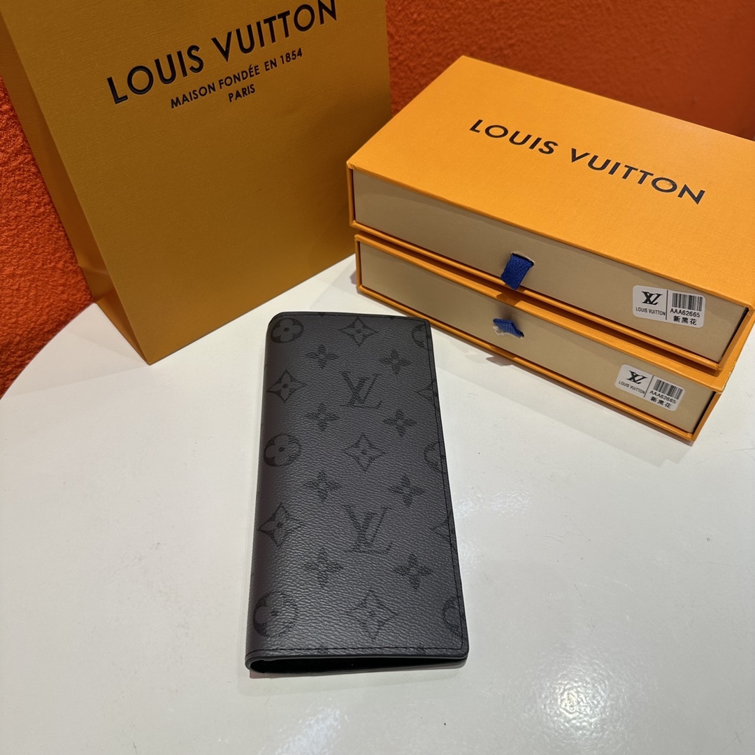 Louis BRAZZA Monogram man and women wallet size: 19��10cm