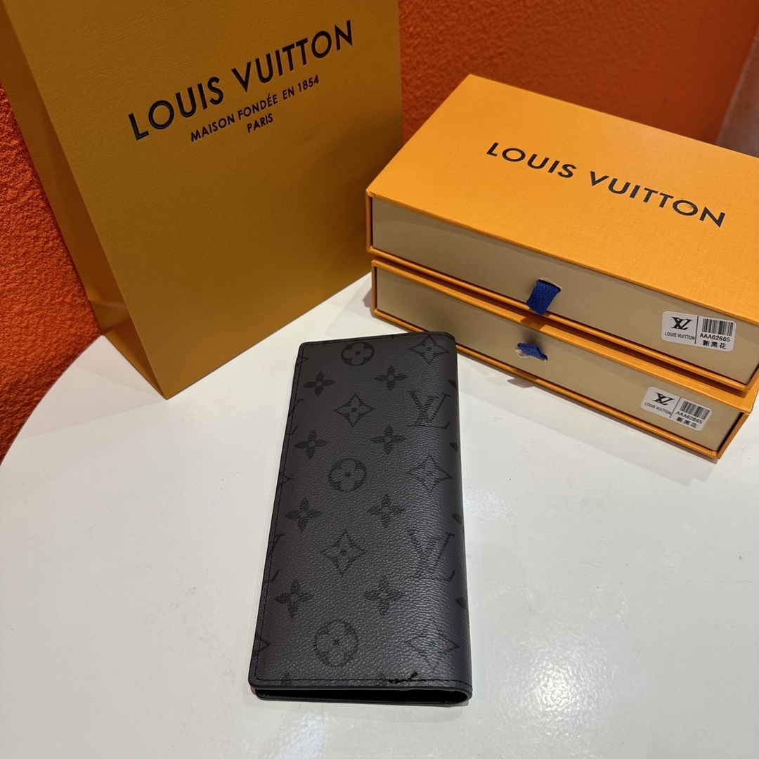 Louis BRAZZA Monogram man and women wallet size: 19��10cm