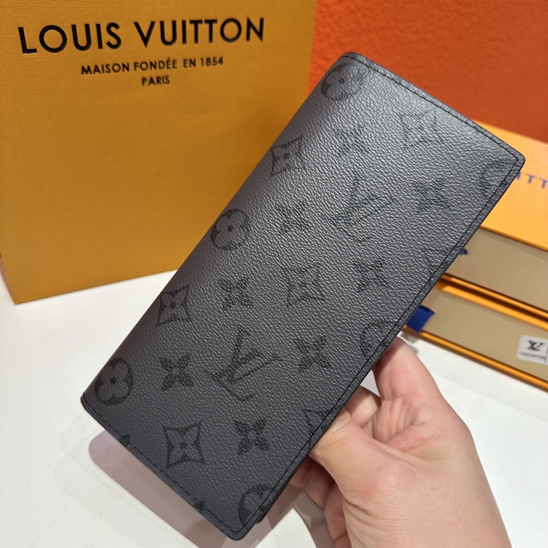 Louis BRAZZA Monogram man and women wallet size: 19��10cm