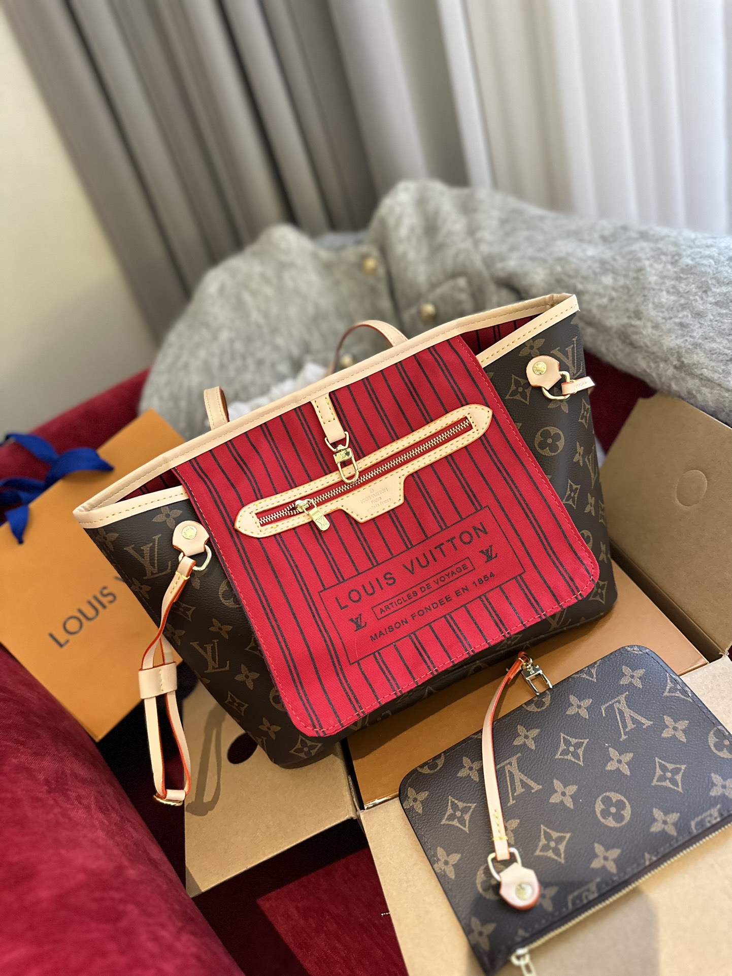 Louis  Neverfull new arrival small size : 29 cm