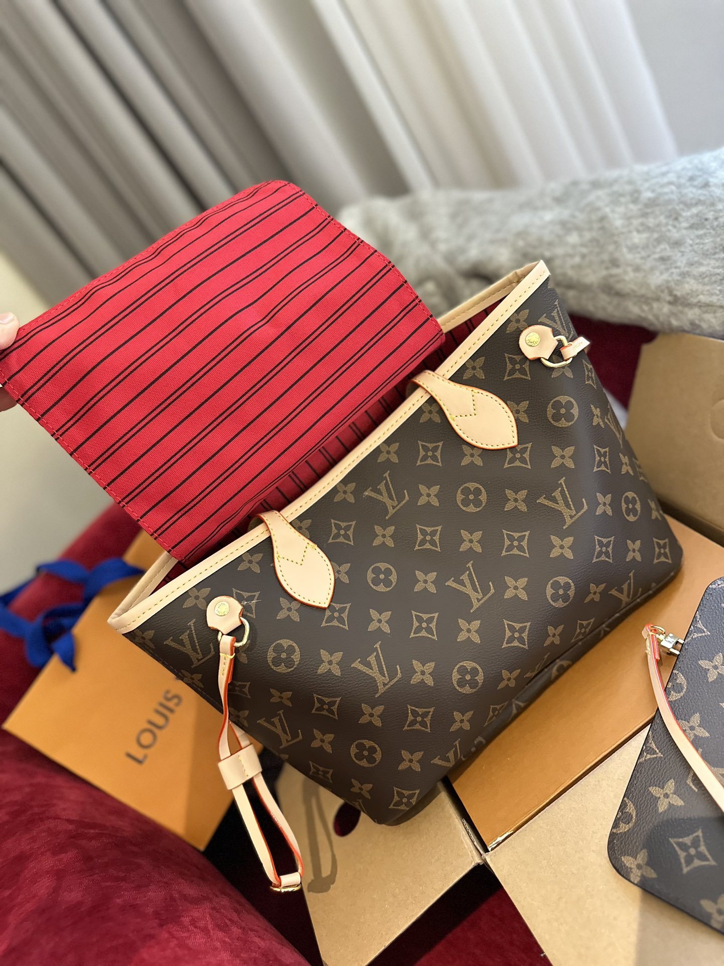 Louis  Neverfull new arrival small size : 29 cm