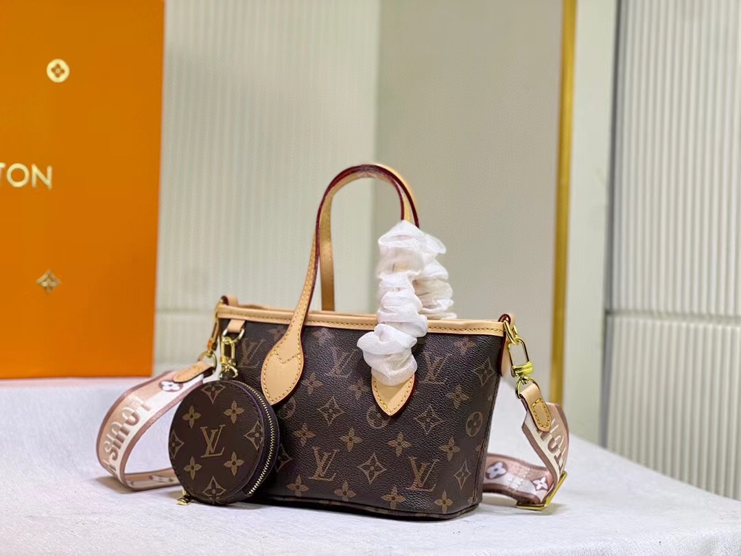 Louis NEVERFULL BB new arrival small size bag size : 24*14*9 cm