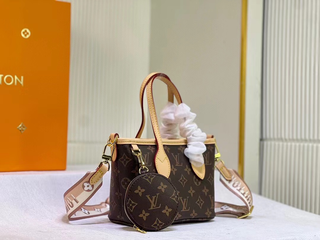 Louis NEVERFULL BB new arrival small size bag size : 24*14*9 cm