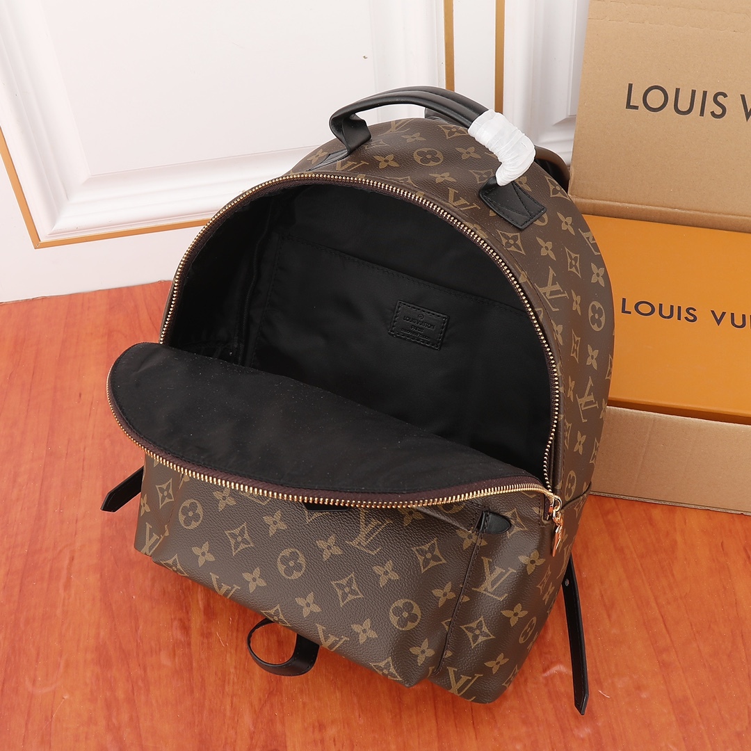 Louis MONOGRAM BACKPACK women backpack bag size : 28*33*16 cm