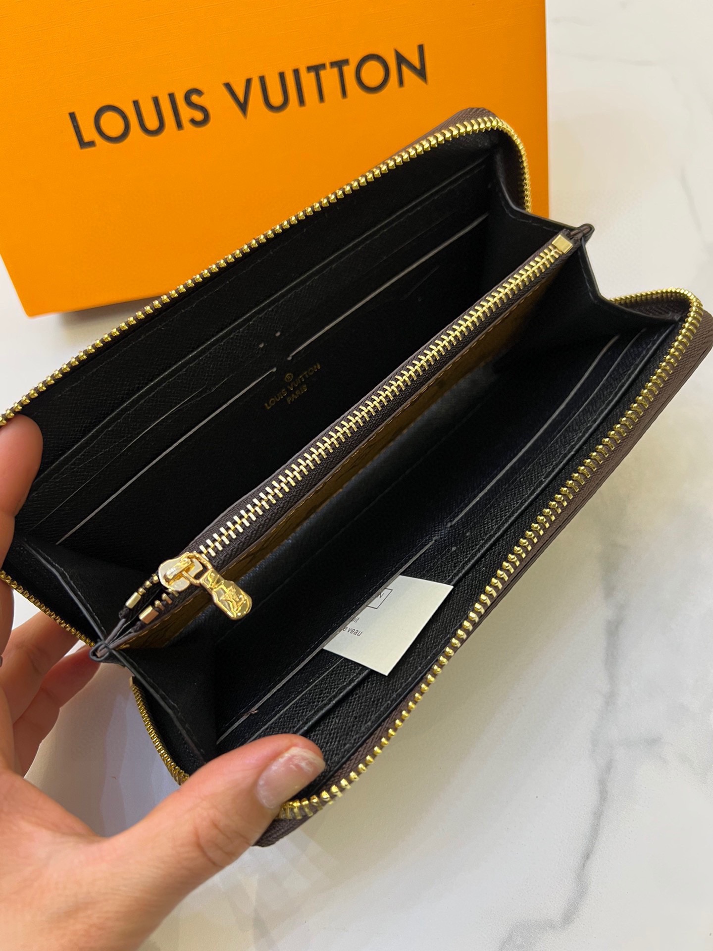 Louis new arrival Monogram Reverse wallet size : 20*9*2cm