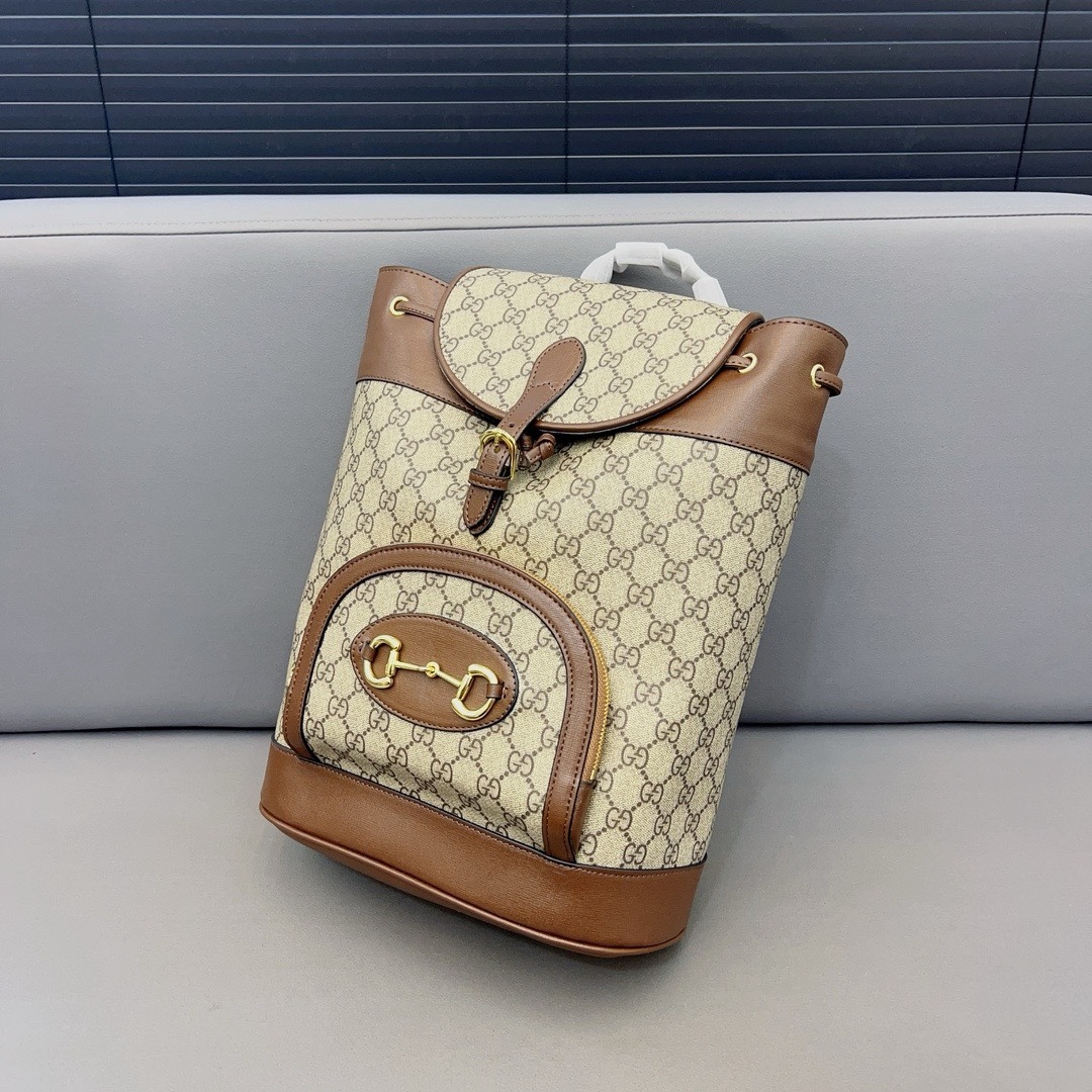 GG new arrival 1955 man and women backpack bag size : 35 x 27 cm