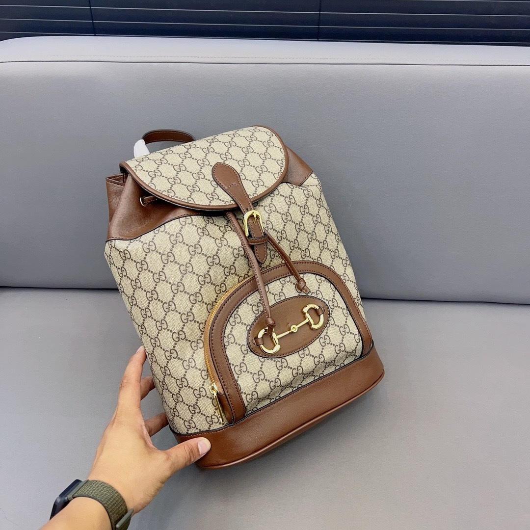 GG new arrival 1955 man and women backpack bag size : 35 x 27 cm