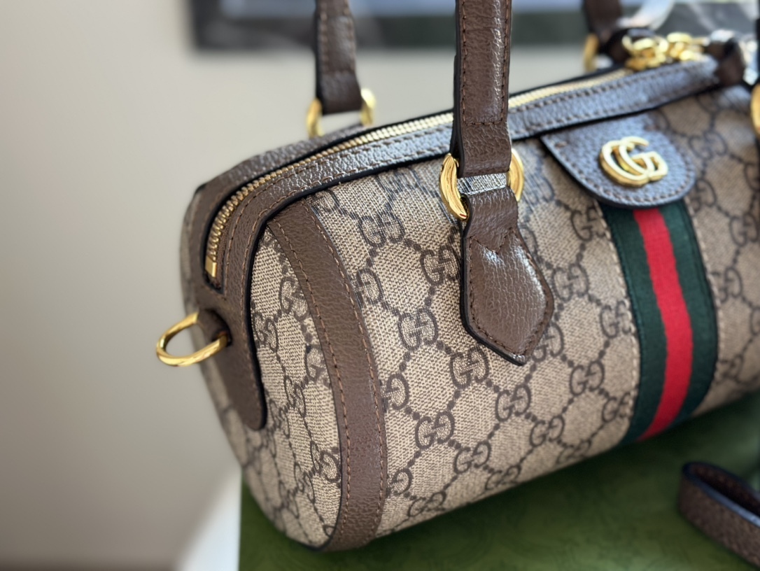 GG ophidia boston handbag size : 25 cm