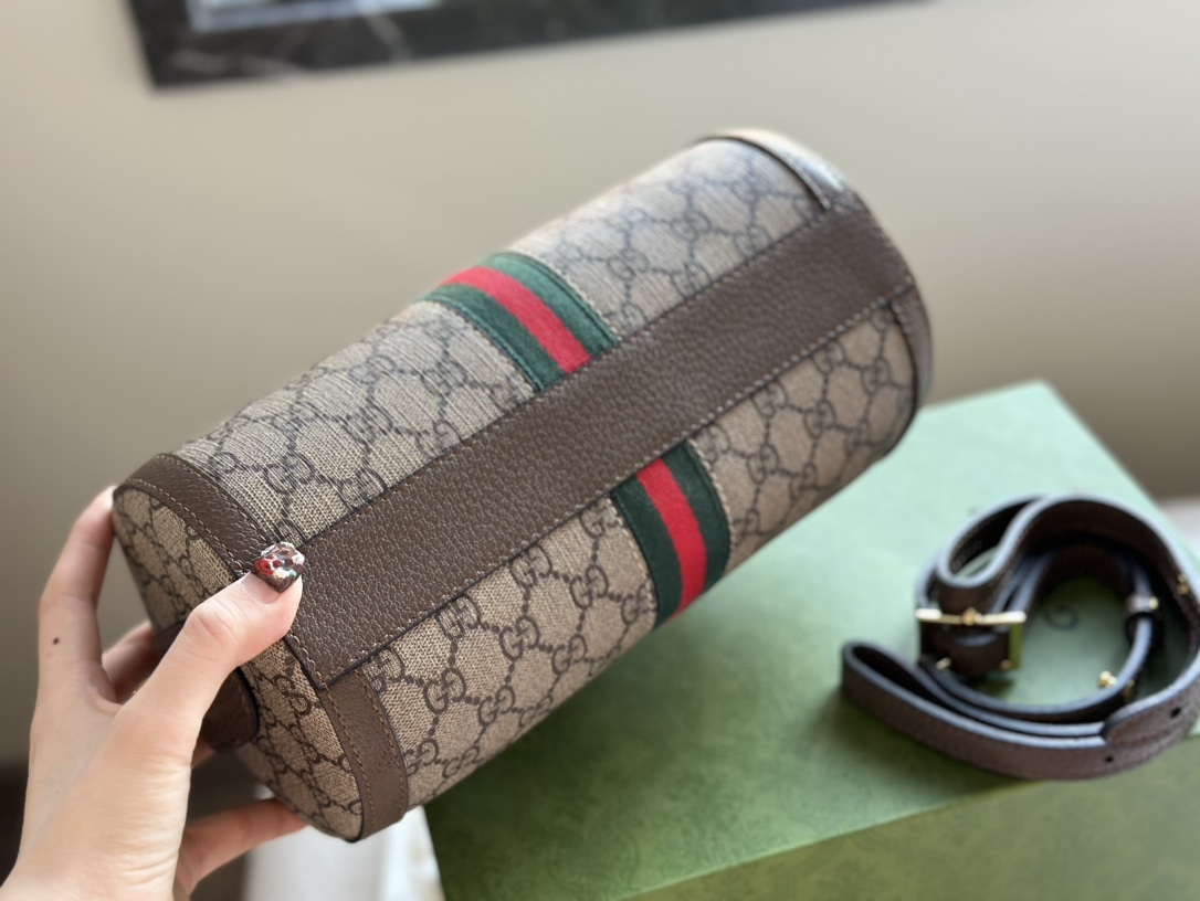 GG ophidia boston handbag size : 25 cm