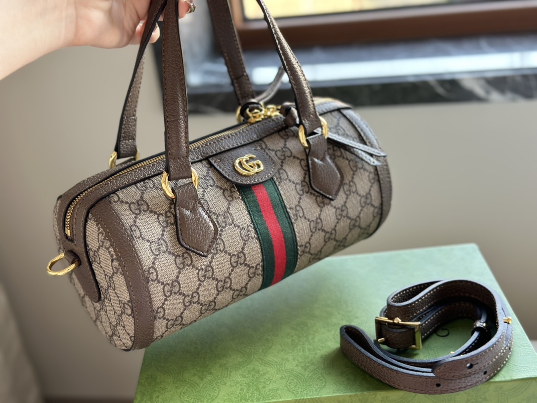 GG ophidia boston handbag size : 25 cm