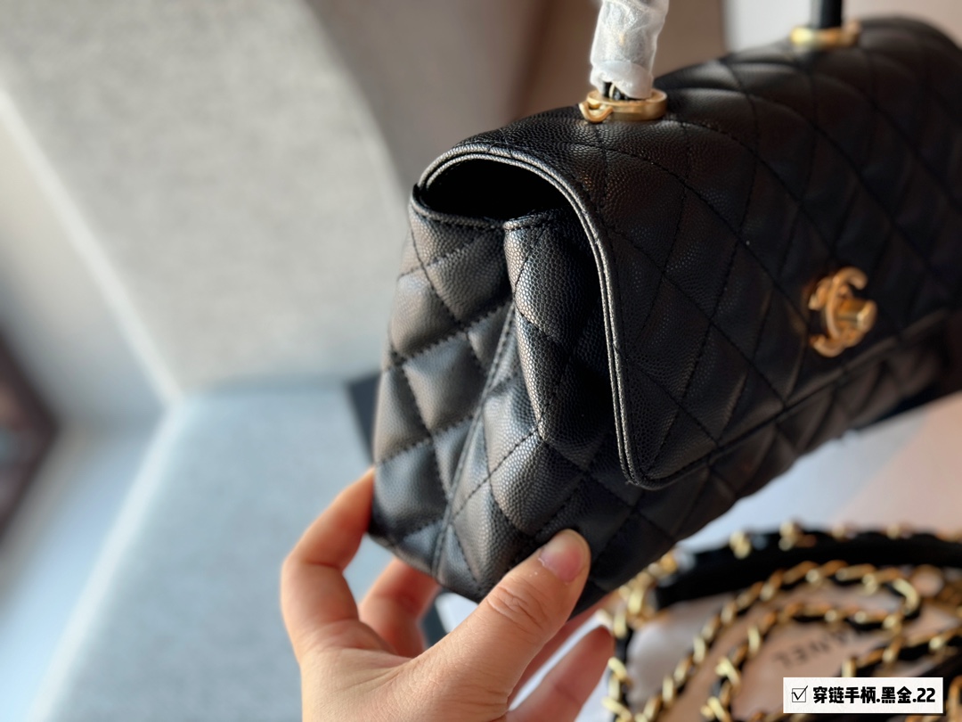 cc-new-arrival-coco-handle-caviar-leather-size-23-13cm-8235