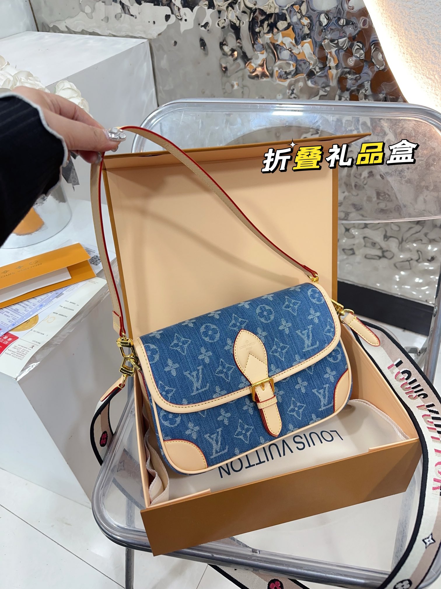 louis-diane-denim-bag-size-25-15cm-6841