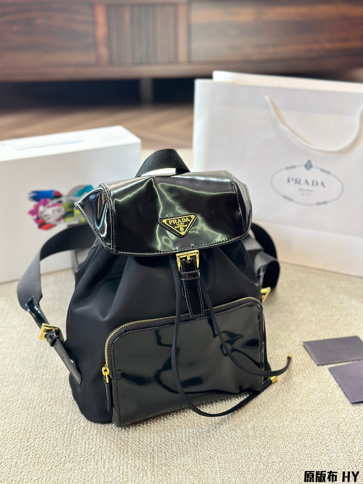 Pra new arrival backpack size : 27 * 26 cm