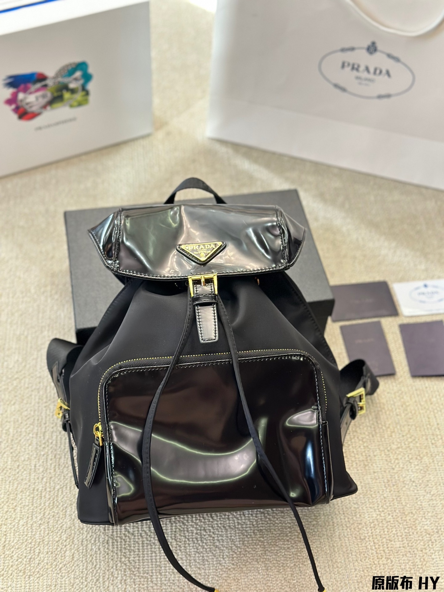 Pra new arrival backpack size : 27 * 26 cm