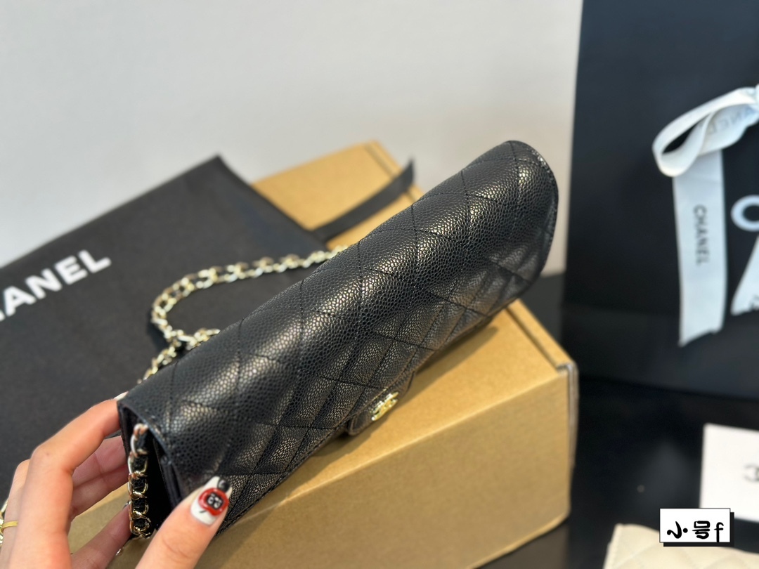 CC new arrival woc caviar leather bag size: 22*10cm