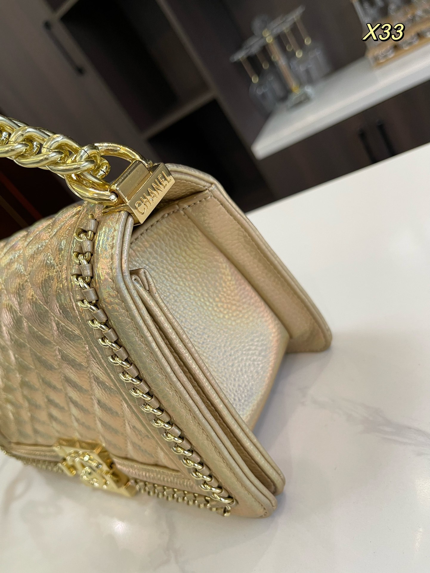 cc-leboy-new-arrival-gold-bag-size-26-15cm-9170