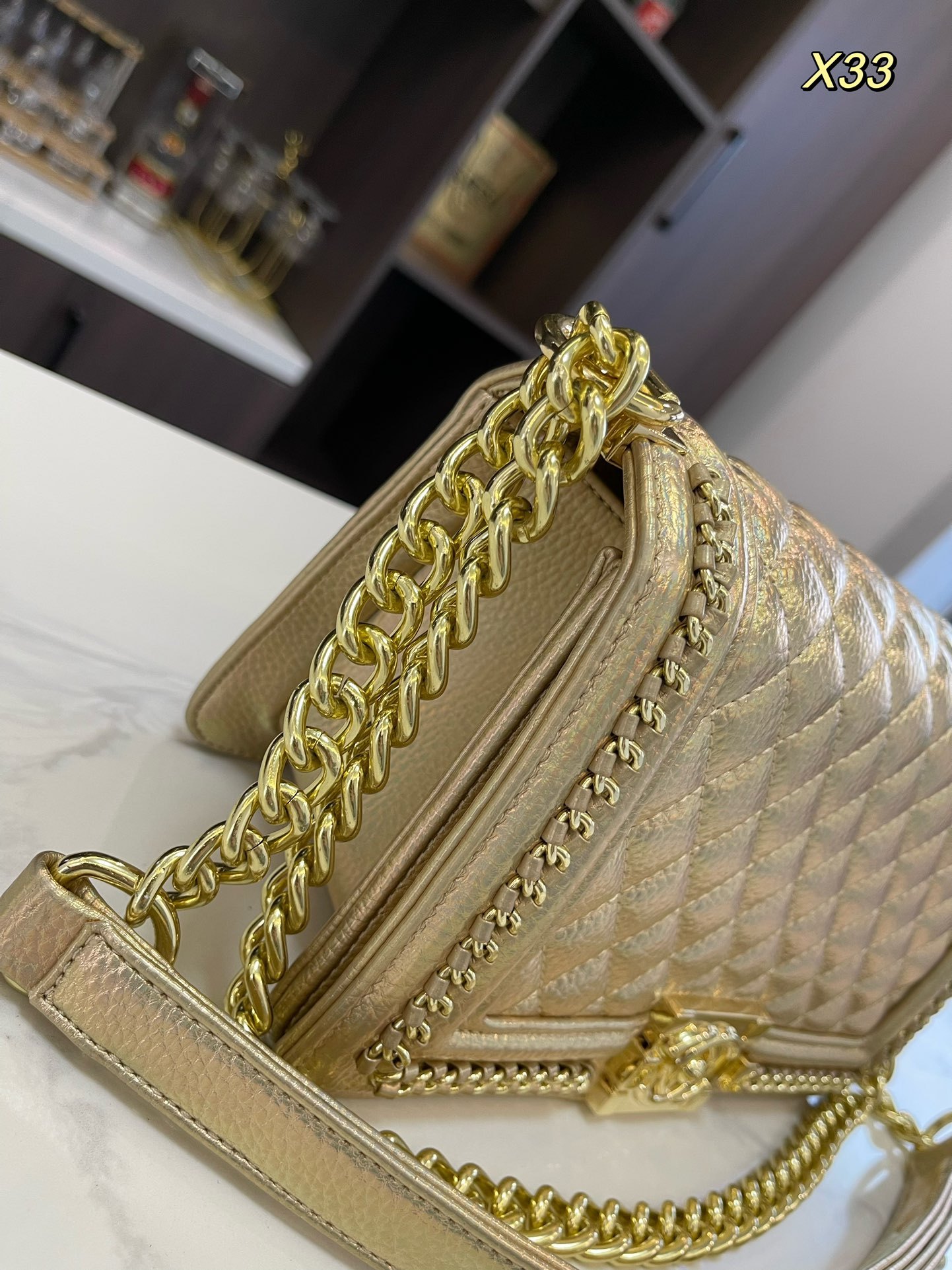 cc-leboy-new-arrival-gold-bag-size-26-15cm-9170