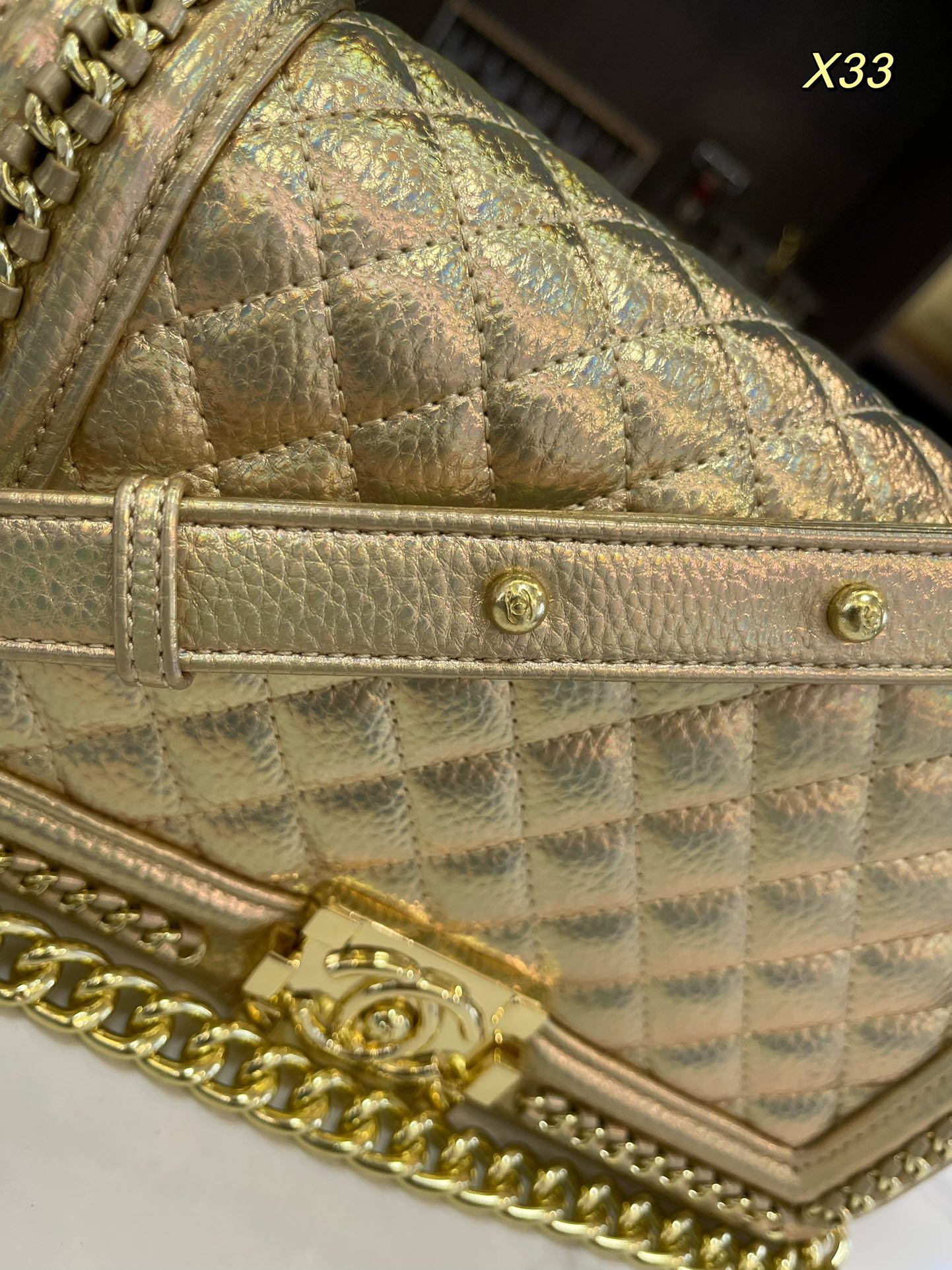 cc-leboy-new-arrival-gold-bag-size-26-15cm-9170