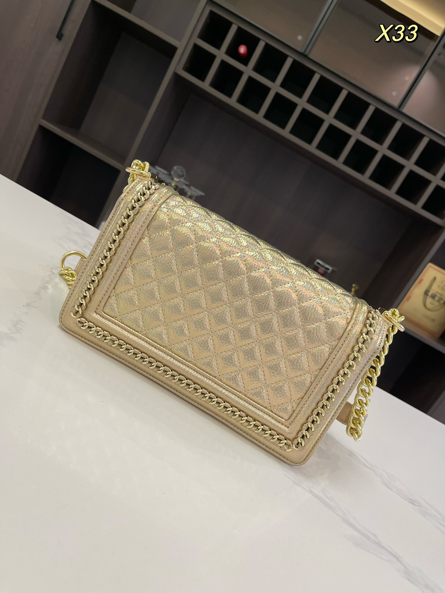 cc-leboy-new-arrival-gold-bag-size-26-15cm-9170
