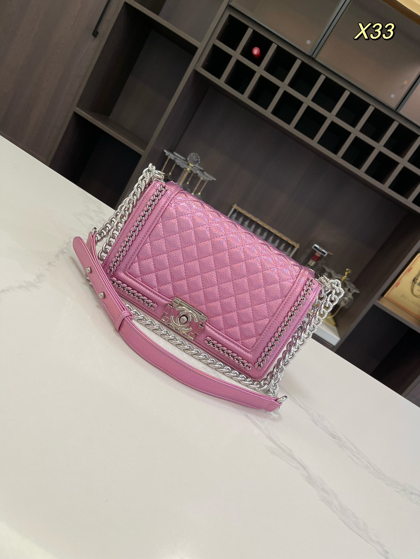 cc-leboy-new-arrival-gold-bag-size-26-15cm-9170