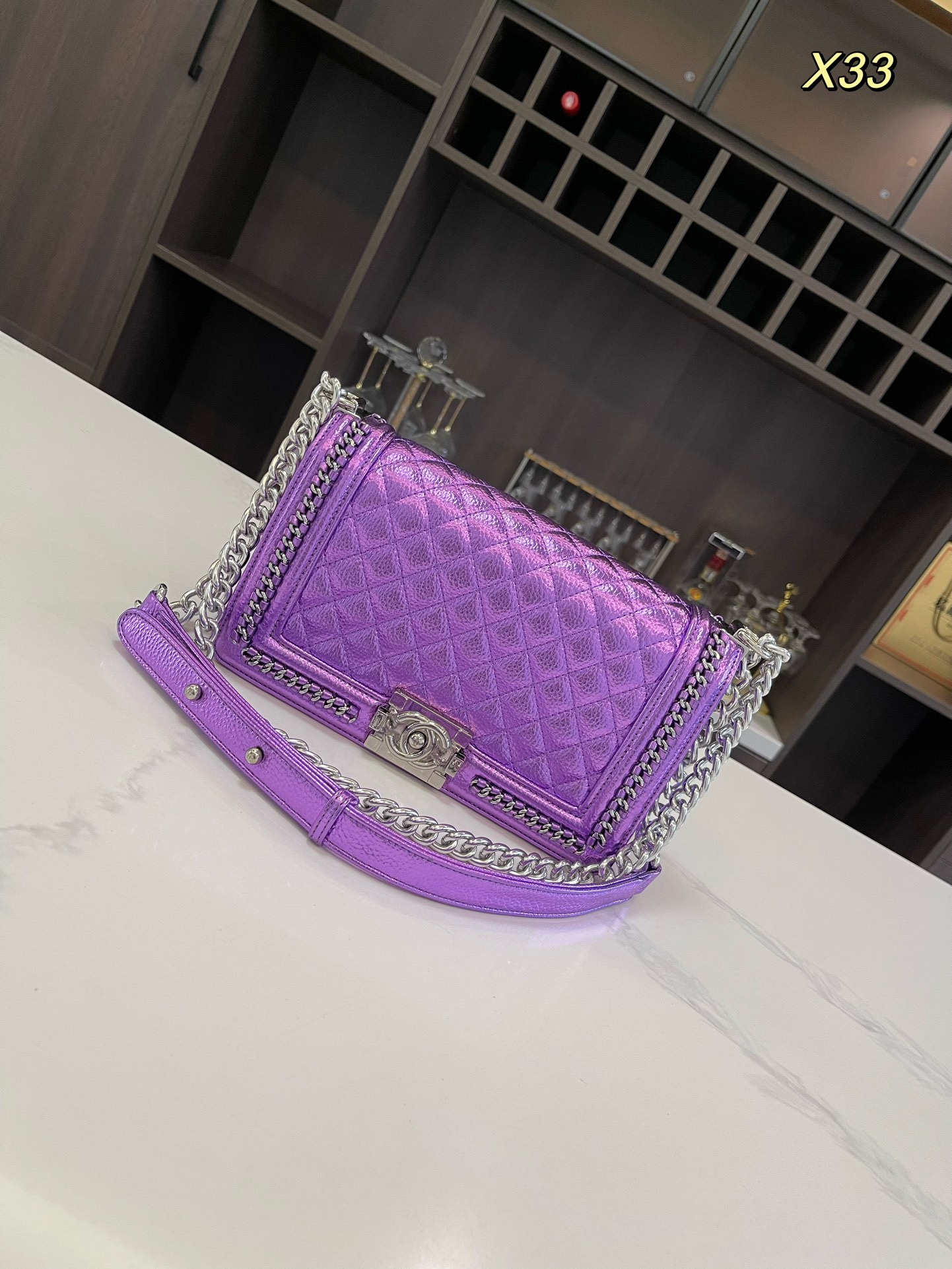 cc-leboy-new-arrival-gold-bag-size-26-15cm-9170