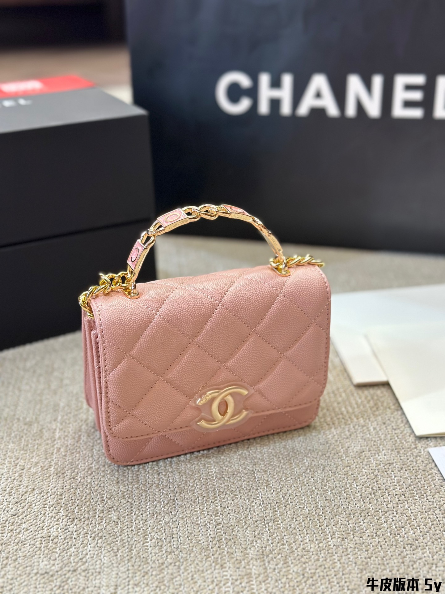 cc-new-arrival-handbag-caviar-leather-size-15-11cm-3308