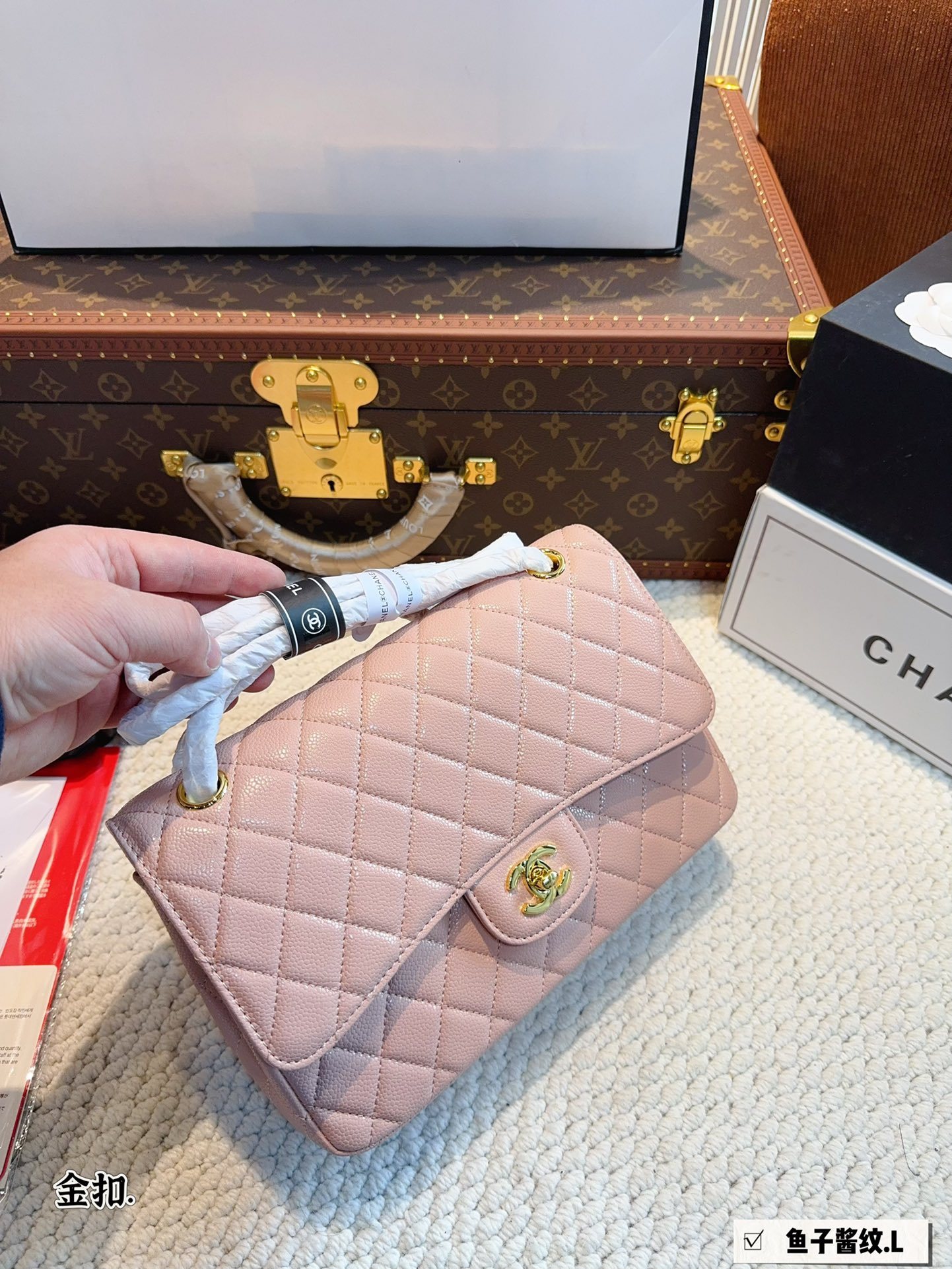 cc-new-arrival-cf-bag-caviar-leather-size-26-6-17cm-221