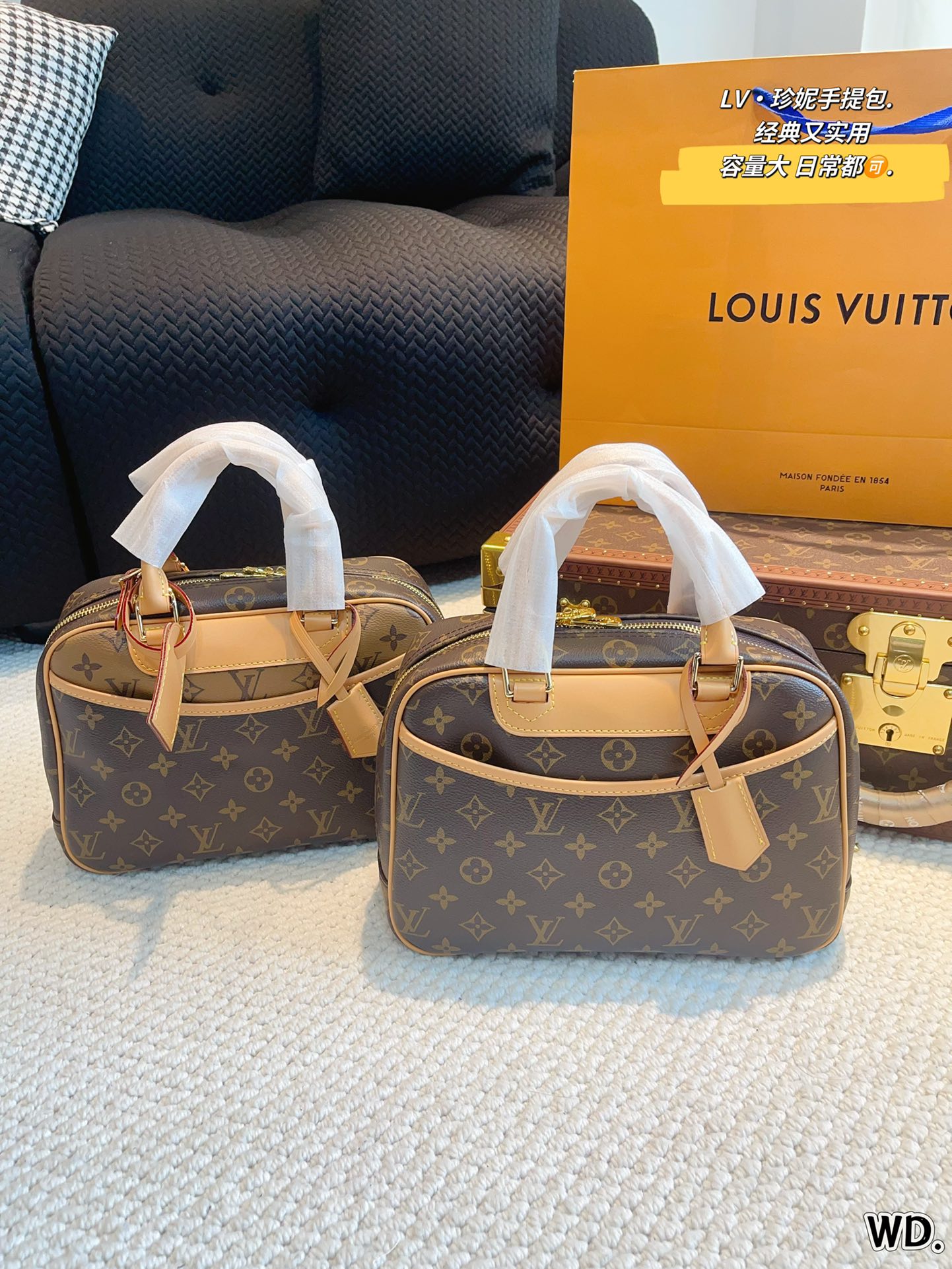 Louis new arrival Jenny handbag size: 27*11*19cm