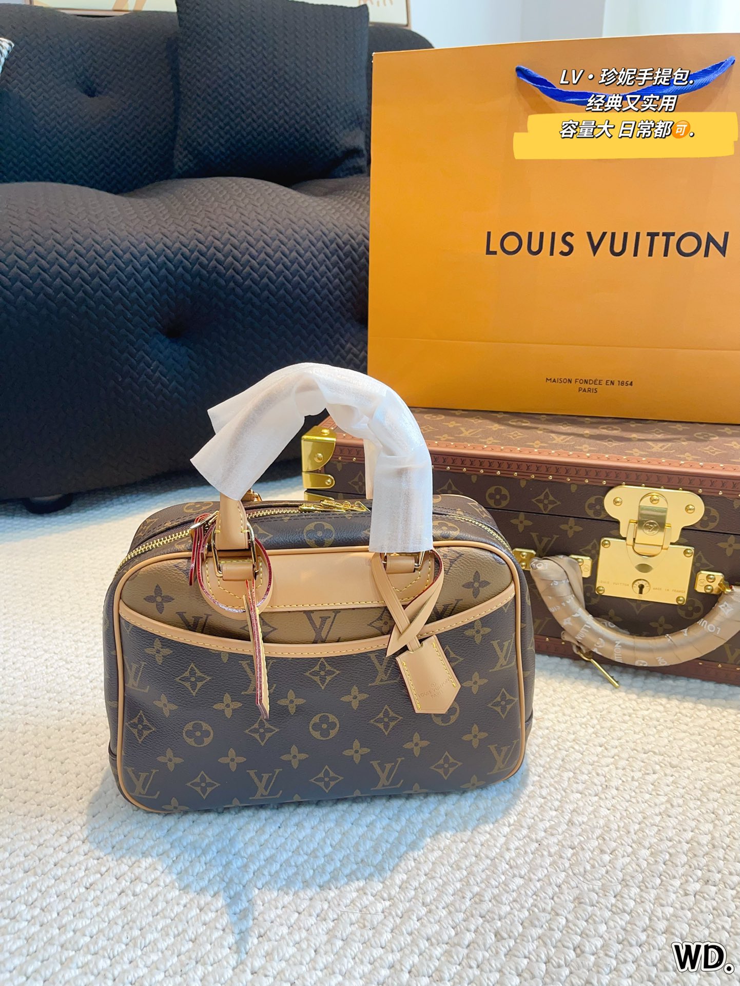 Louis new arrival Jenny handbag size: 27*11*19cm