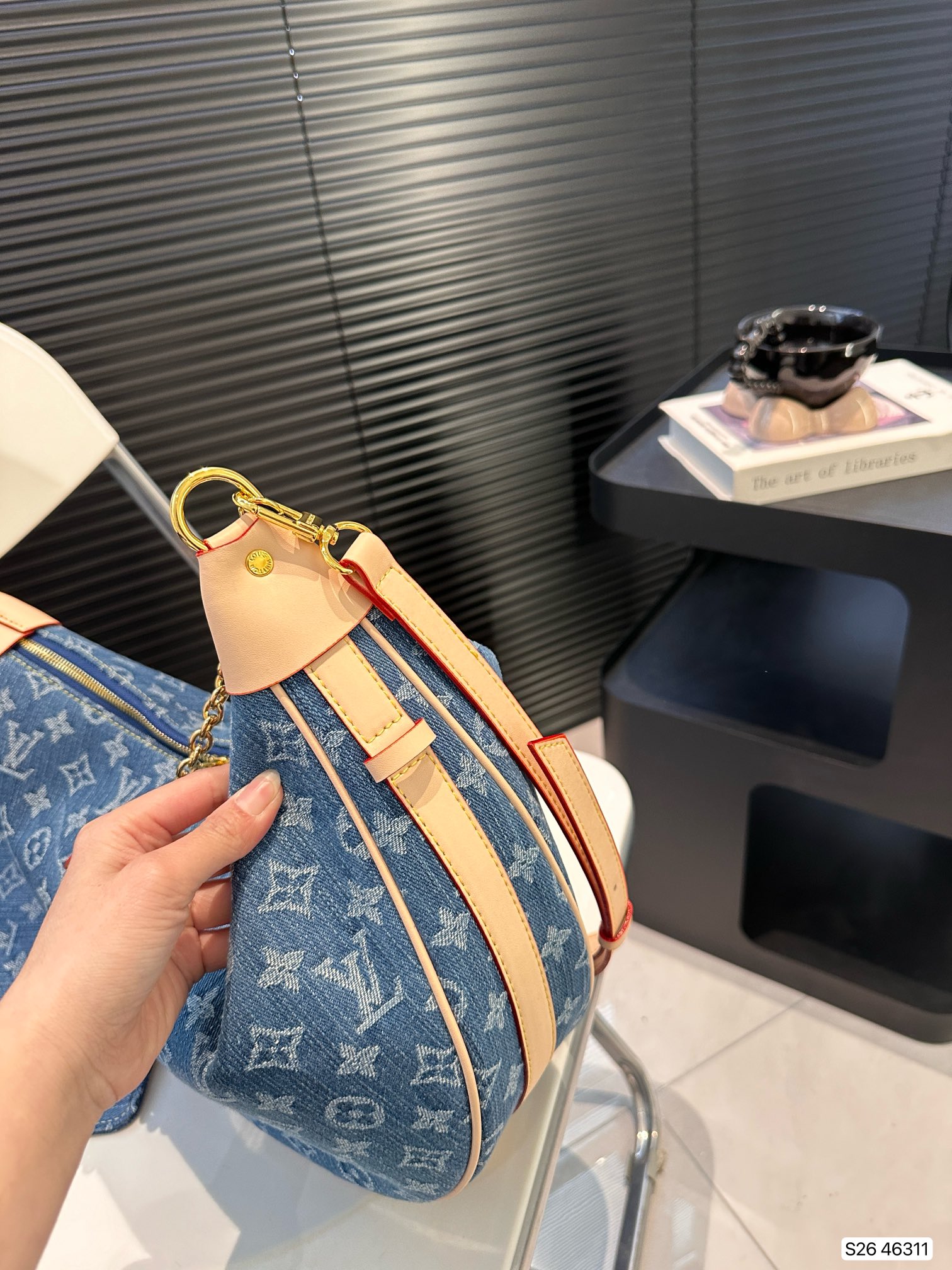 louis-new-arrival-hobo-denim-bag-size-41-24-cm-8755