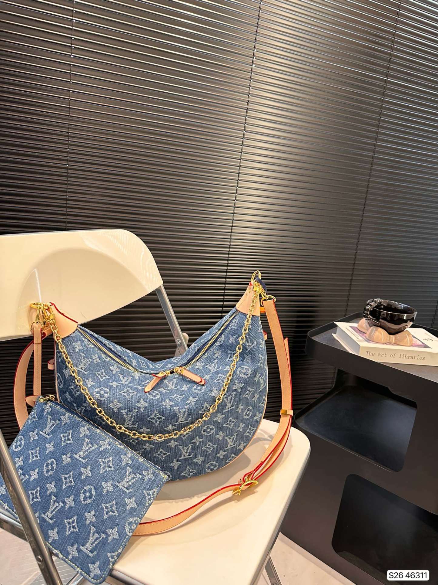 louis-new-arrival-hobo-denim-bag-size-41-24-cm-8755