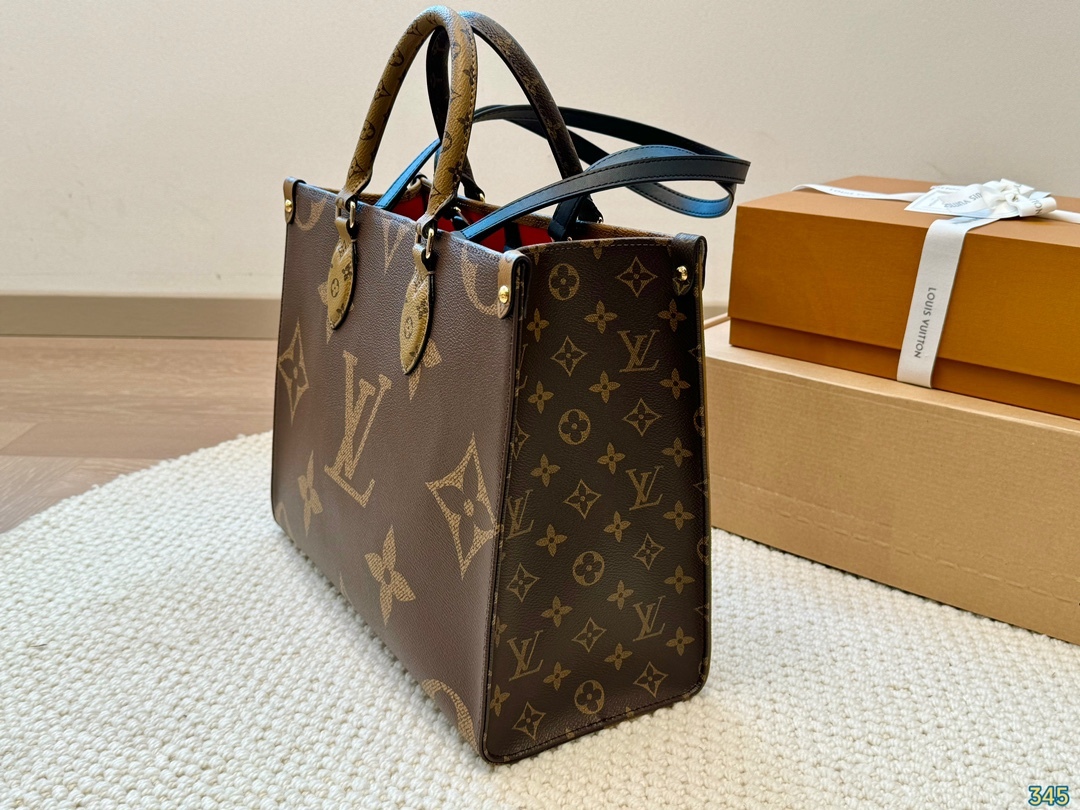 Louis new arrival onthego bag size: 34 *27 cm top quality