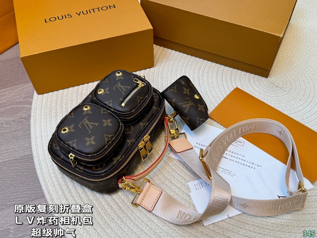 Louis new arrival camera bag size: 19*12 cm