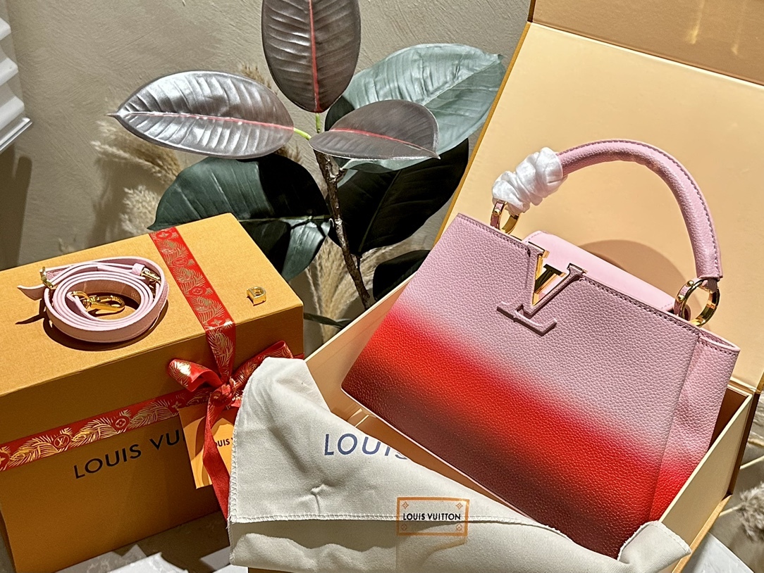 Louis new arrival Capucines bag size: 27cm