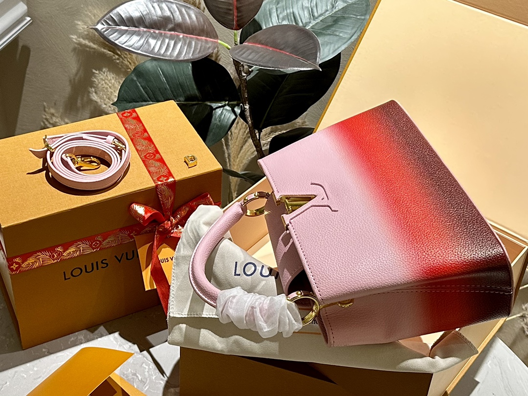 Louis new arrival Capucines bag size: 27cm