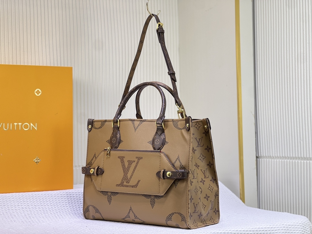 Louis new arrival OnTheGo Voyage bag size: 35 cm