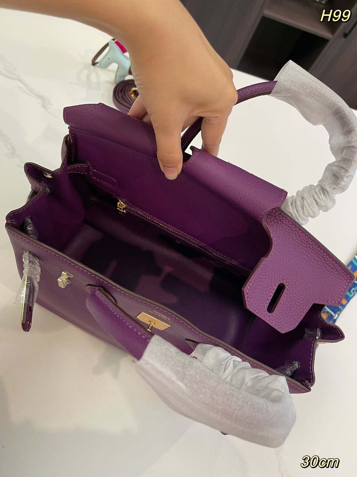 Her new arrival Birkin togo leather 13 size: 30 cm