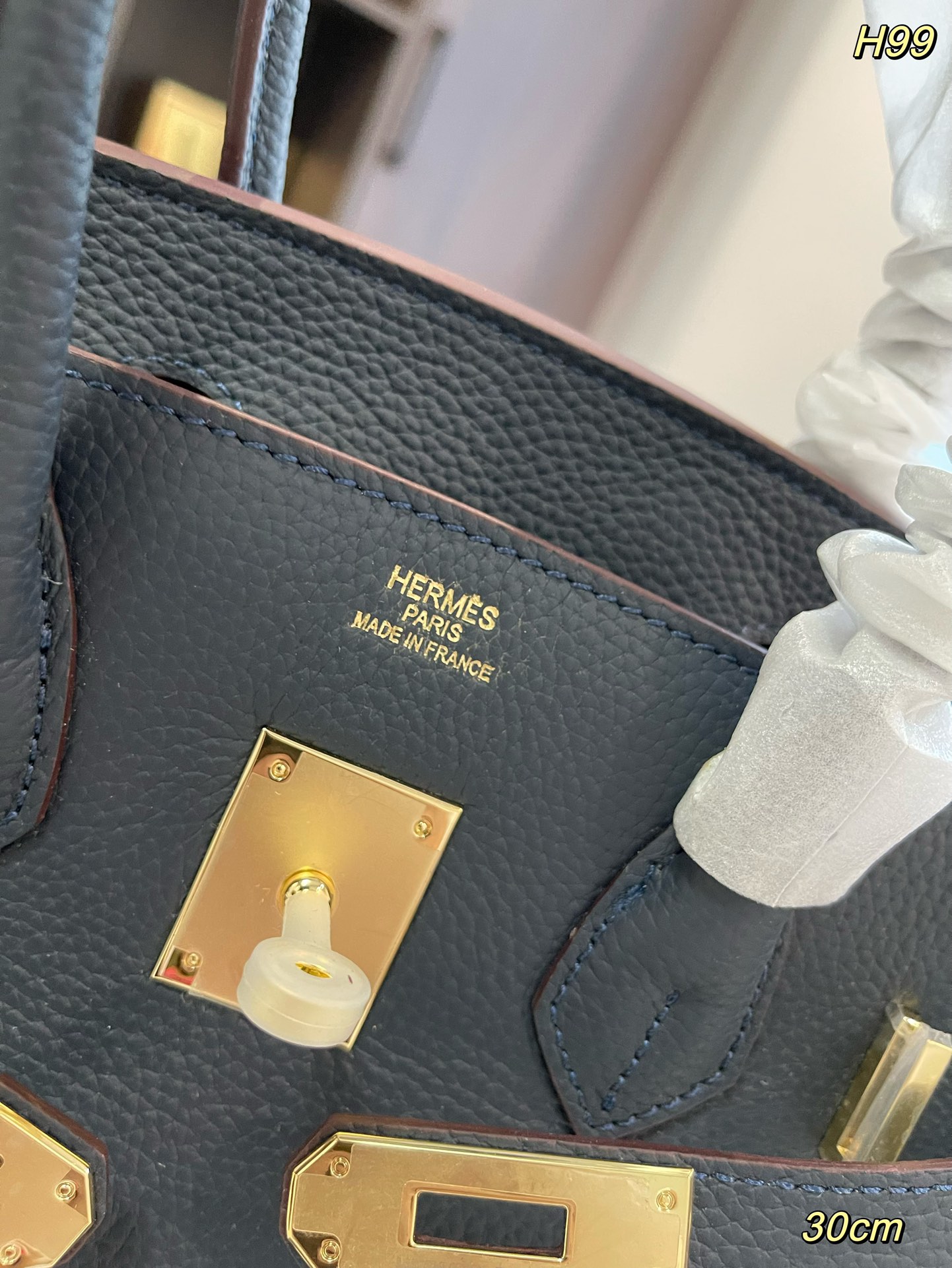 Her new arrival Birkin togo leather 12 size: 30 cm