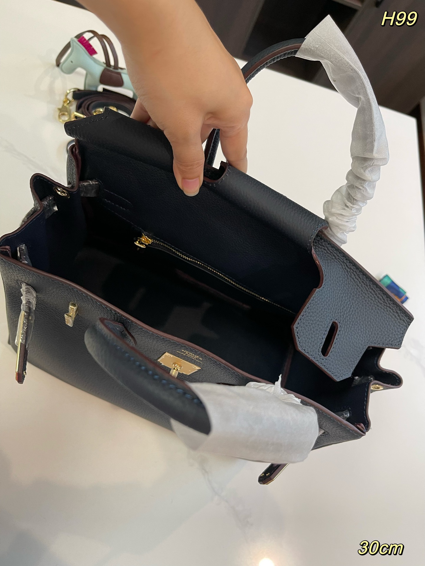 Her new arrival Birkin togo leather 12 size: 30 cm