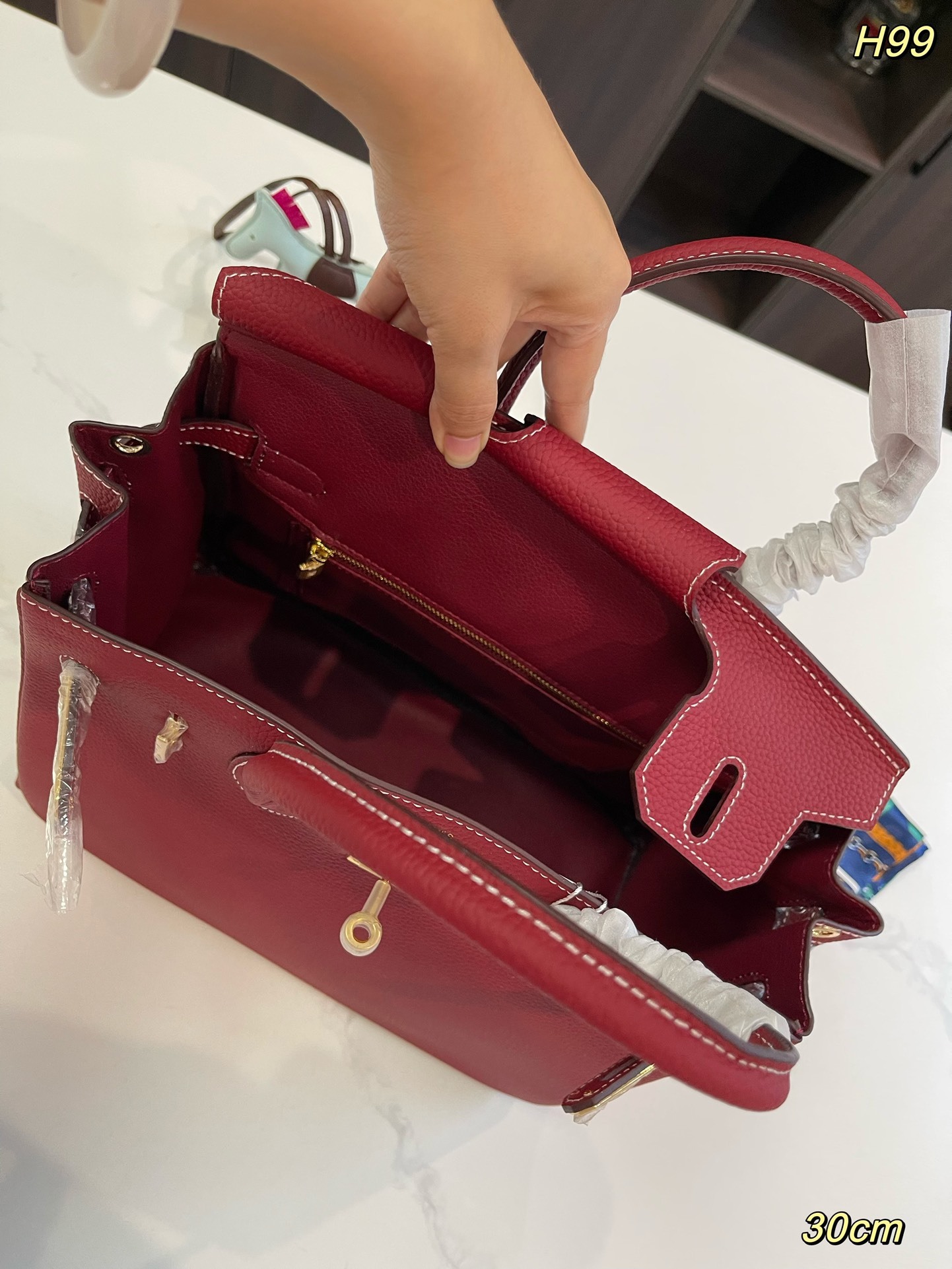 Her new arrival Birkin togo leather 11 size: 30 cm