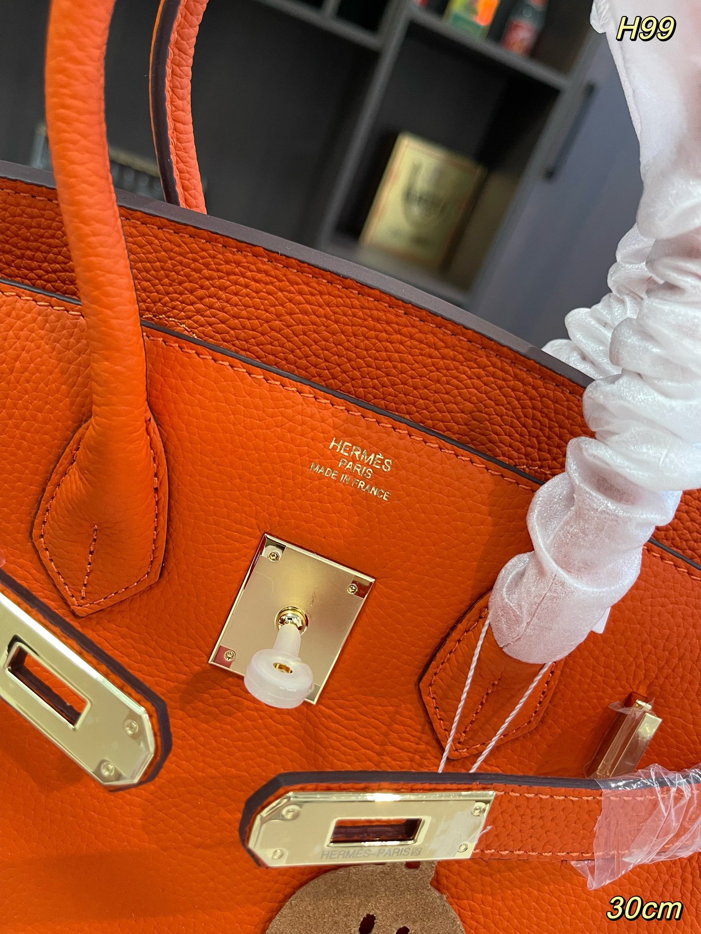 Her new arrival Birkin togo leather 05 size: 30 cm