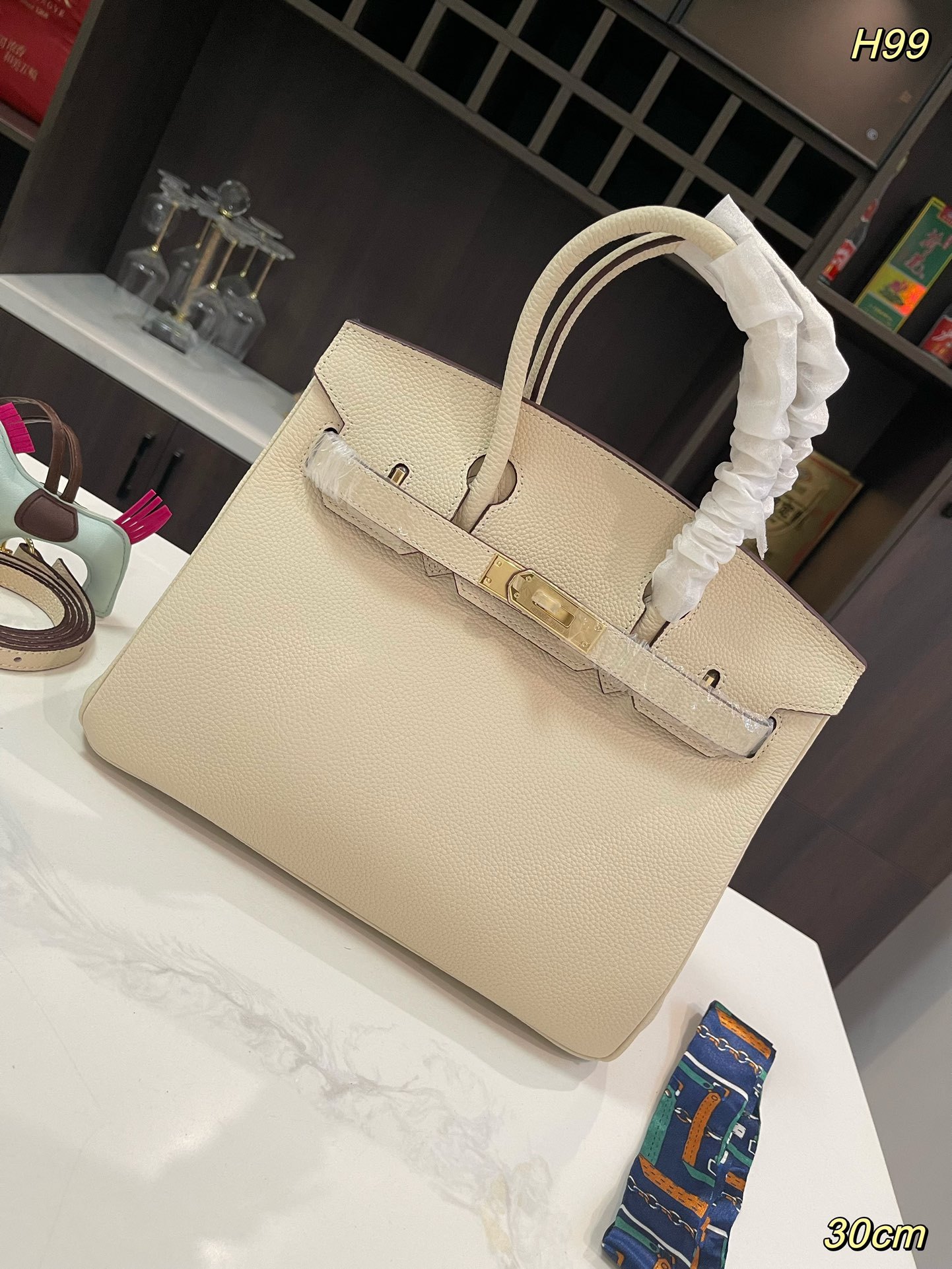 Her new arrival Birkin togo leather 02 size: 30 cm