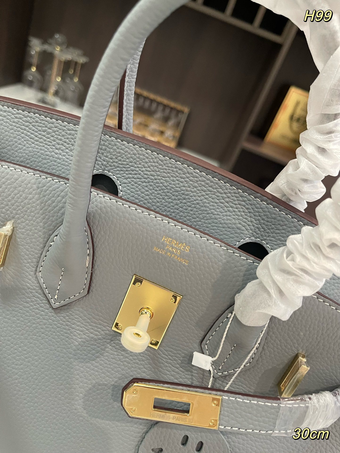 Her new arrival Birkin togo leather size: 30 cm