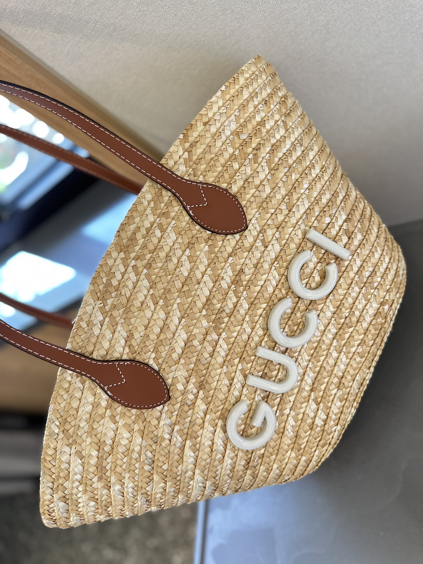 Gg new arrival summer tote bag size: 22*26 cm