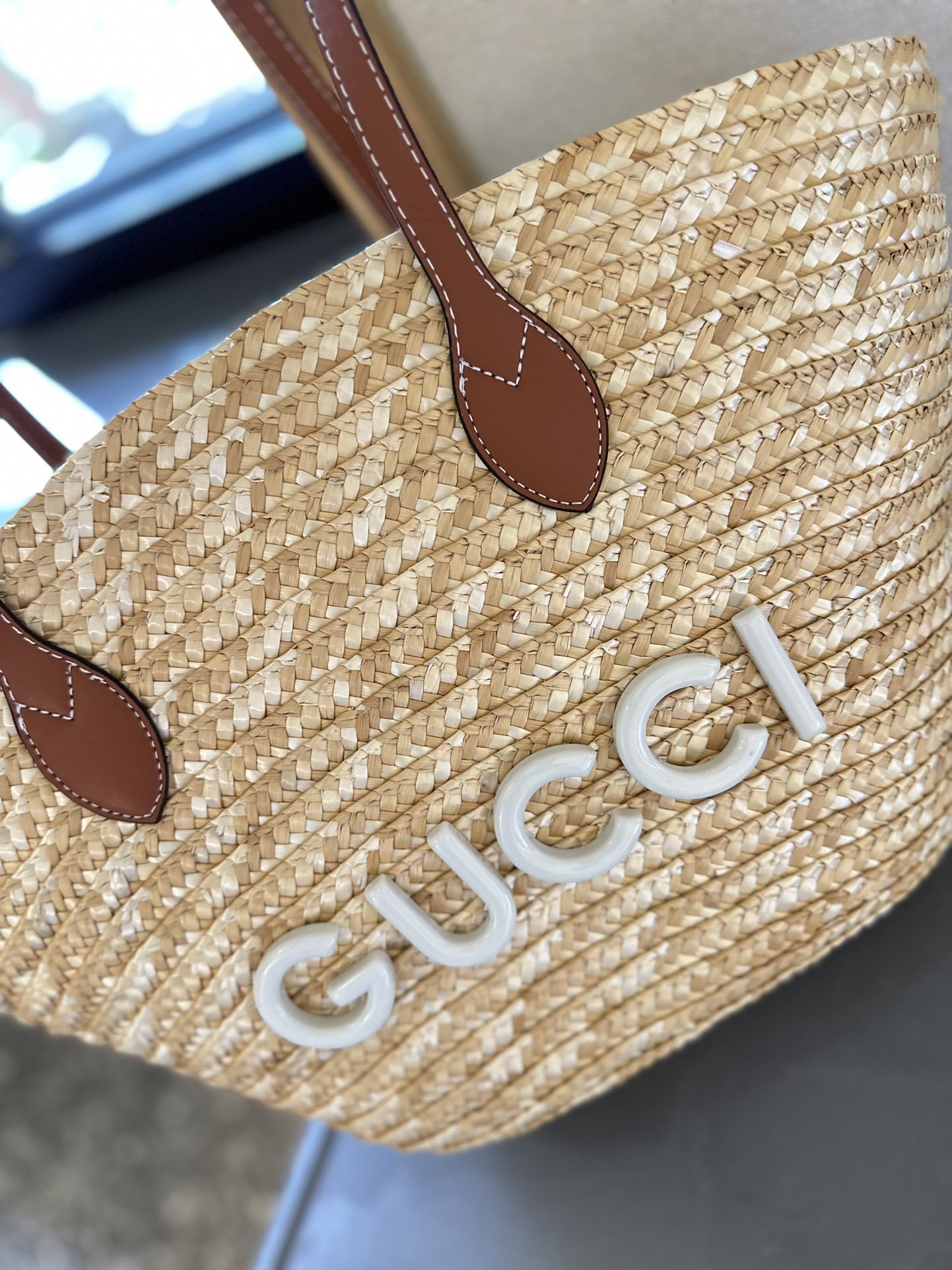 Gg new arrival summer tote bag size: 22*26 cm