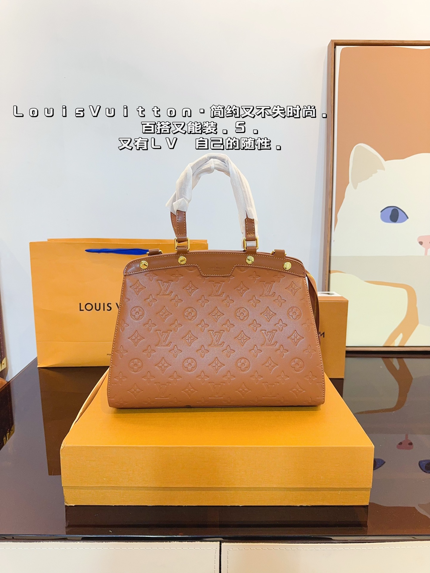 louis-new-arrival-montaigne-bag-size-33-12-23cm-6754