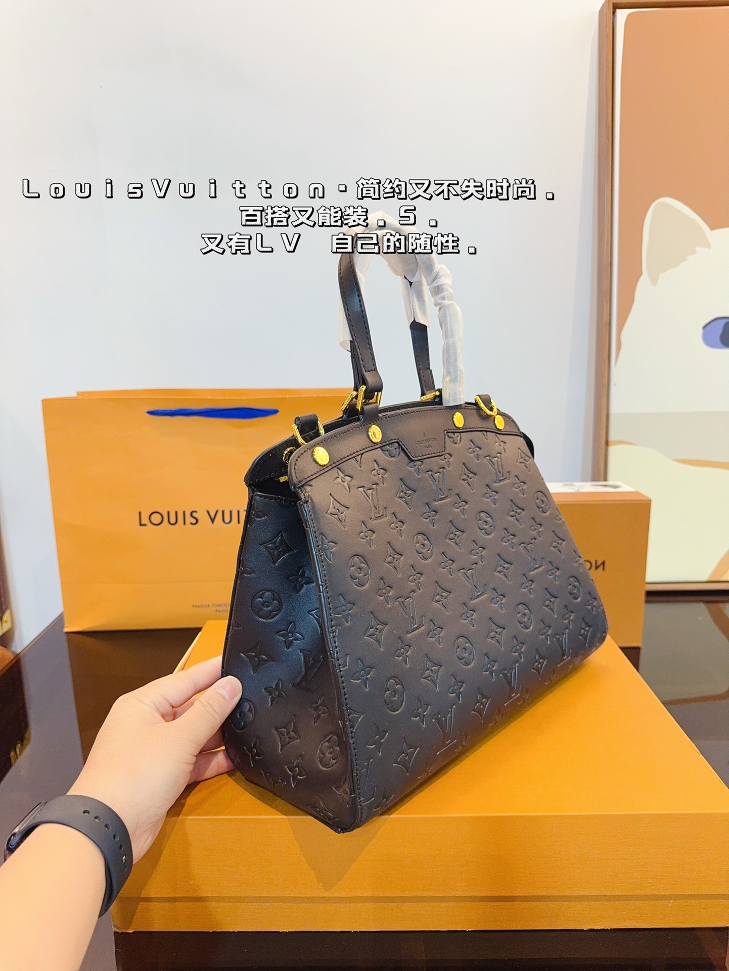 louis-new-arrival-montaigne-bag-size-33-12-23cm-6754