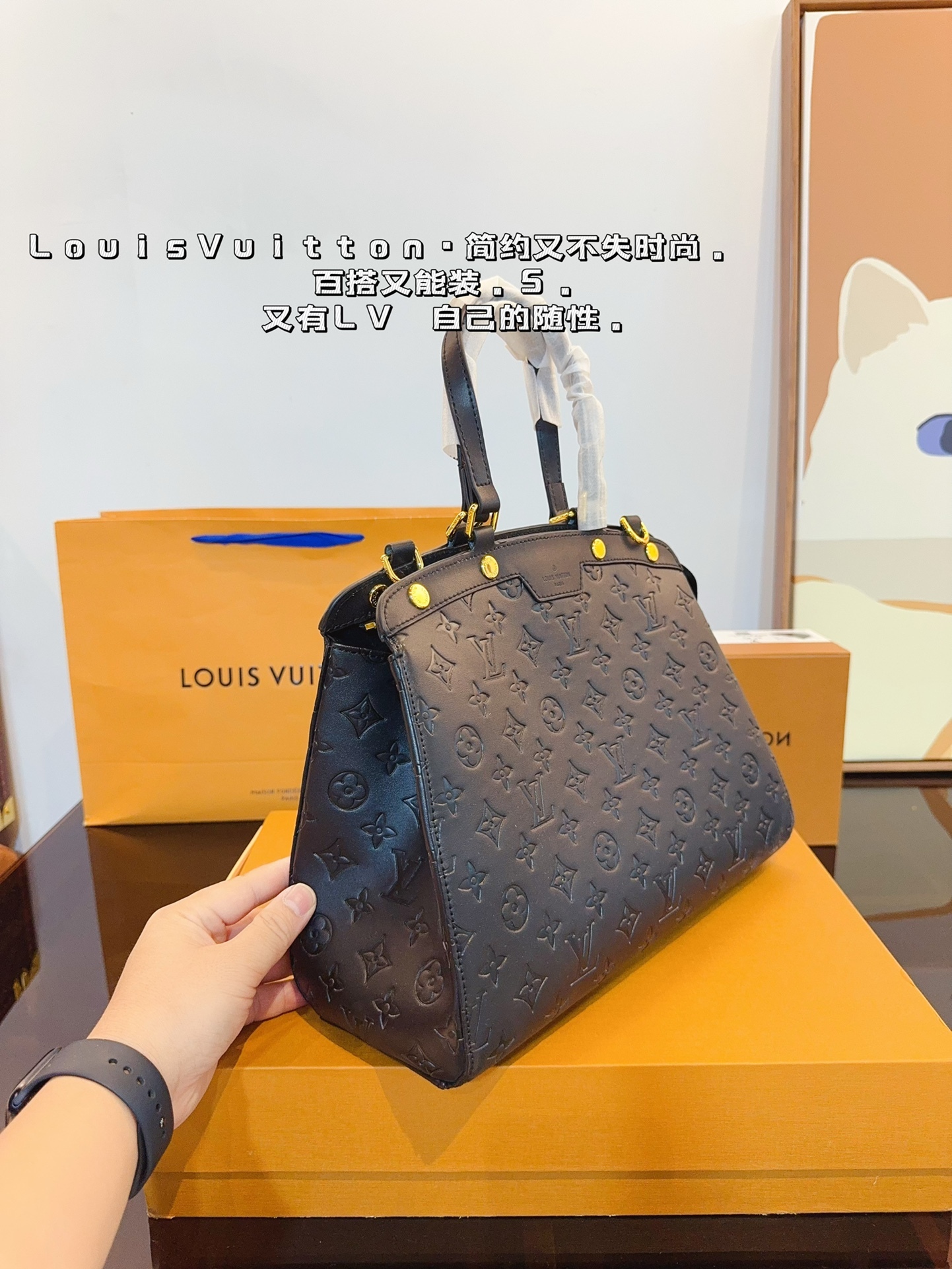 louis-new-arrival-montaigne-bag-size-33-12-23cm-6754